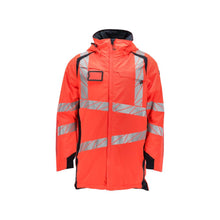 Parka CLIMASCOT®-foder, lätt parkas, Hi-vis röd/svart-blå