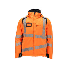 Vinterjacka CLIMASCOT®, lätt vinterjacka, hi-vis orange/svart-blå