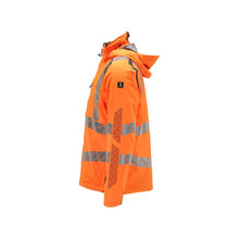 Vinterjacka CLIMASCOT®, lätt vinterjacka, hi-vis orange/mörk antracit