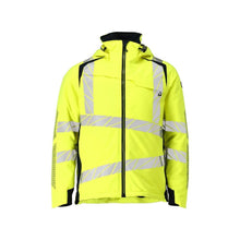 Vinterjacka CLIMASCOT®, lätt vinterjacka, hi-vis gul/svart-blå