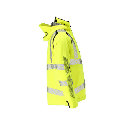 Vinterjacka CLIMASCOT®, lätt vinterjacka, hi-vis gul/svart-blå