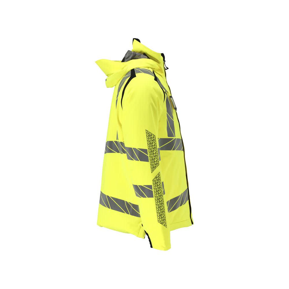 Vinterjacka CLIMASCOT®, lätt vinterjacka, hi-vis gul/svart