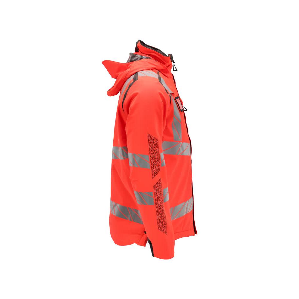 Vinterjacka CLIMASCOT®, lätt vinterjacka, hi-vis röd/mörk antracit
