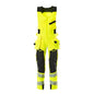 Kombinationsbyxor, hängfickor, ULTIMATE STRETCH kombinationsbyxor, hi-vis gul/svart
