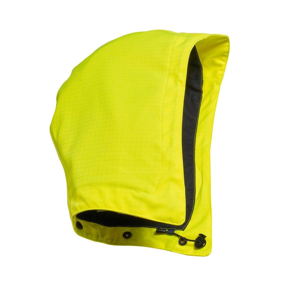 Huva till skyddshjälm, justerbar Huva storlek ONE, hi-vis gul | Förpackning (1 st)