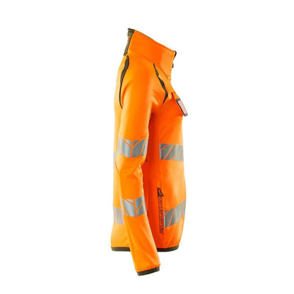 Fleecetröja med dragkedja, mikrofleecejacka för dam Multisafe