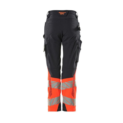 Byxor, dam, DIAMOND, knäfickor, stretchbyxor