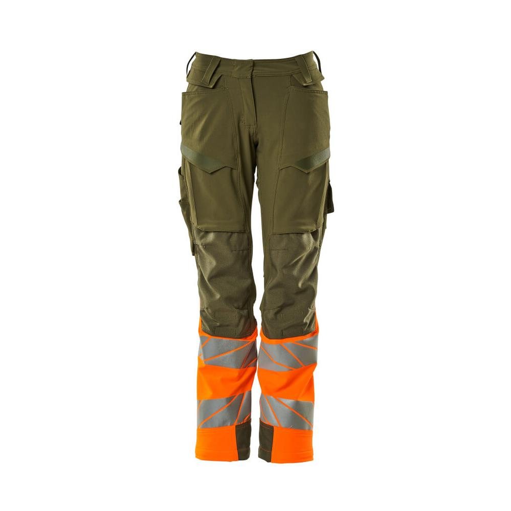Byxor, dam, DIAMOND, knäfickor, stretchbyxor
