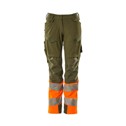 Byxor, dam, DIAMOND, knäfickor, stretchbyxor