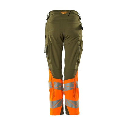 Byxor, dam, DIAMOND, knäfickor, stretchbyxor