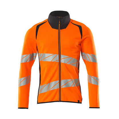Sweatshirt med dragkedja, modern passform med dragkedja
