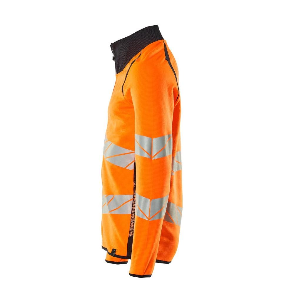 Sweatshirt med dragkedja, modern passform med dragkedja