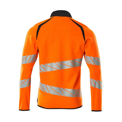 Sweatshirt med dragkedja, modern passform med dragkedja