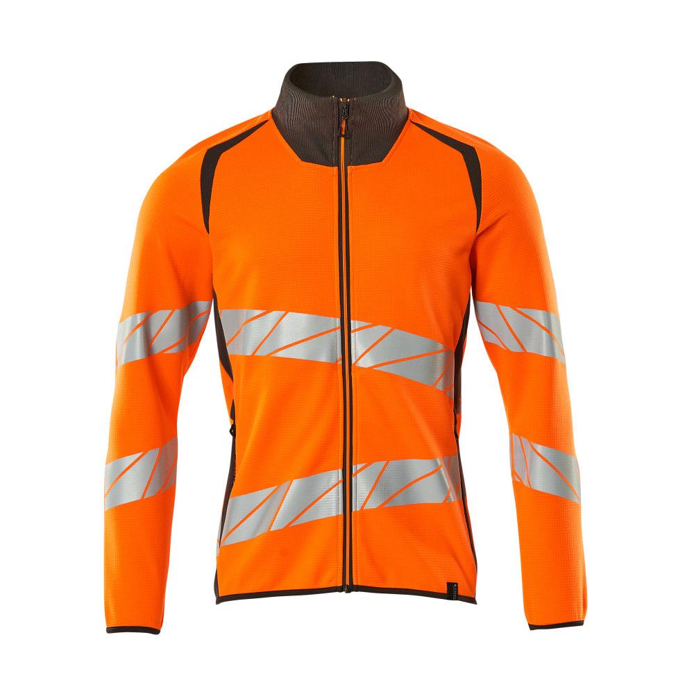 Sweatshirt med dragkedja, modern passform med dragkedja