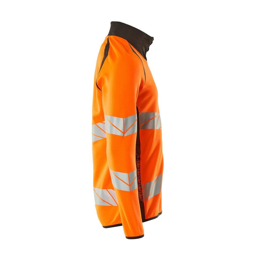 Sweatshirt med dragkedja, modern passform med dragkedja