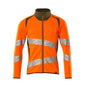 Sweatshirt med dragkedja, modern passform med dragkedja