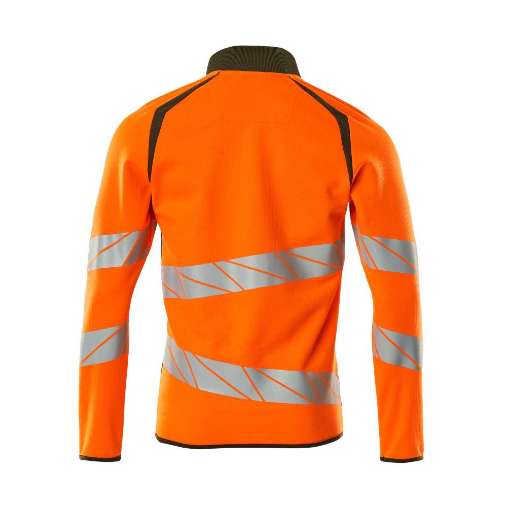 Sweatshirt med dragkedja, modern passform med dragkedja