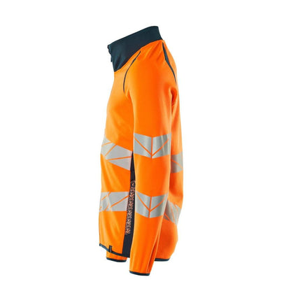 Sweatshirt med dragkedja, modern passform med dragkedja