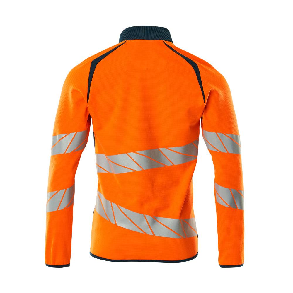 Sweatshirt med dragkedja, modern passform med dragkedja