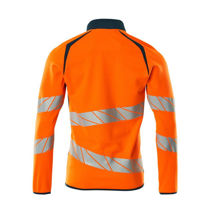 Sweatshirt med dragkedja, modern passform med dragkedja