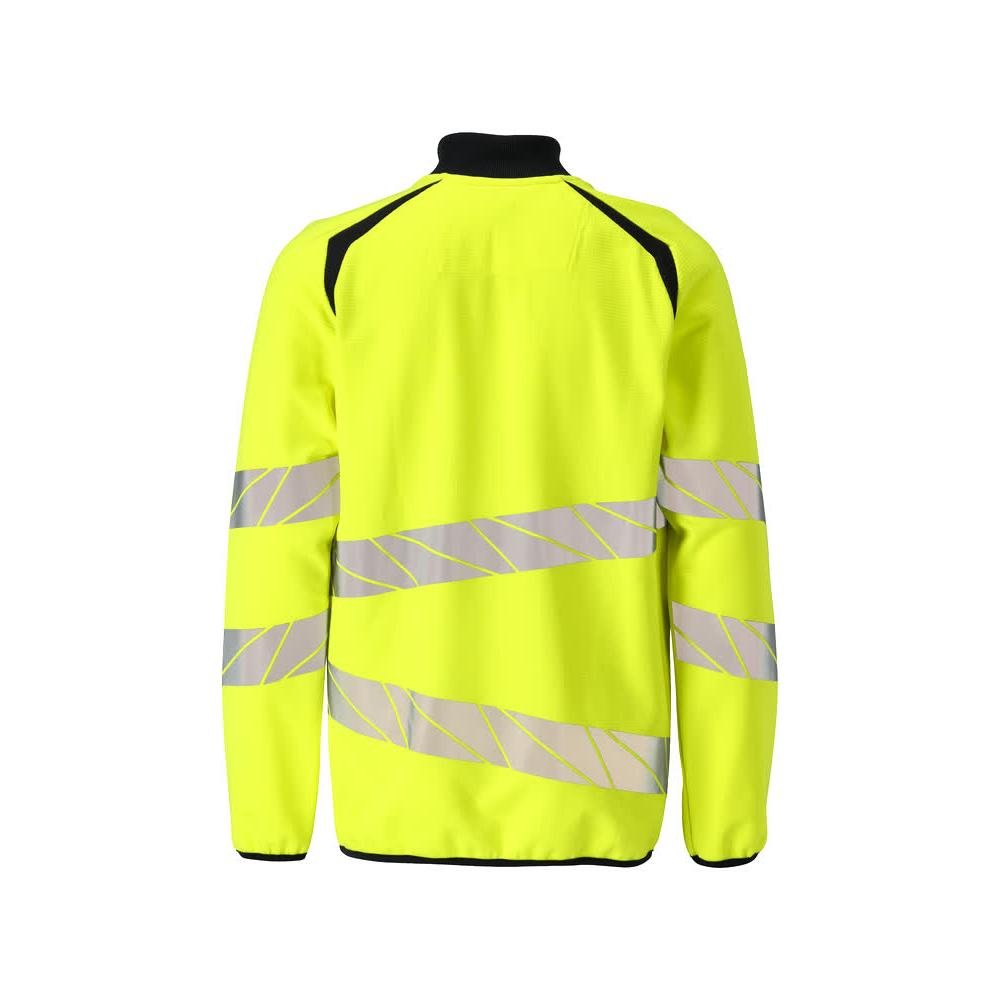 Sweatshirt med dragkedja, modern passform med dragkedja