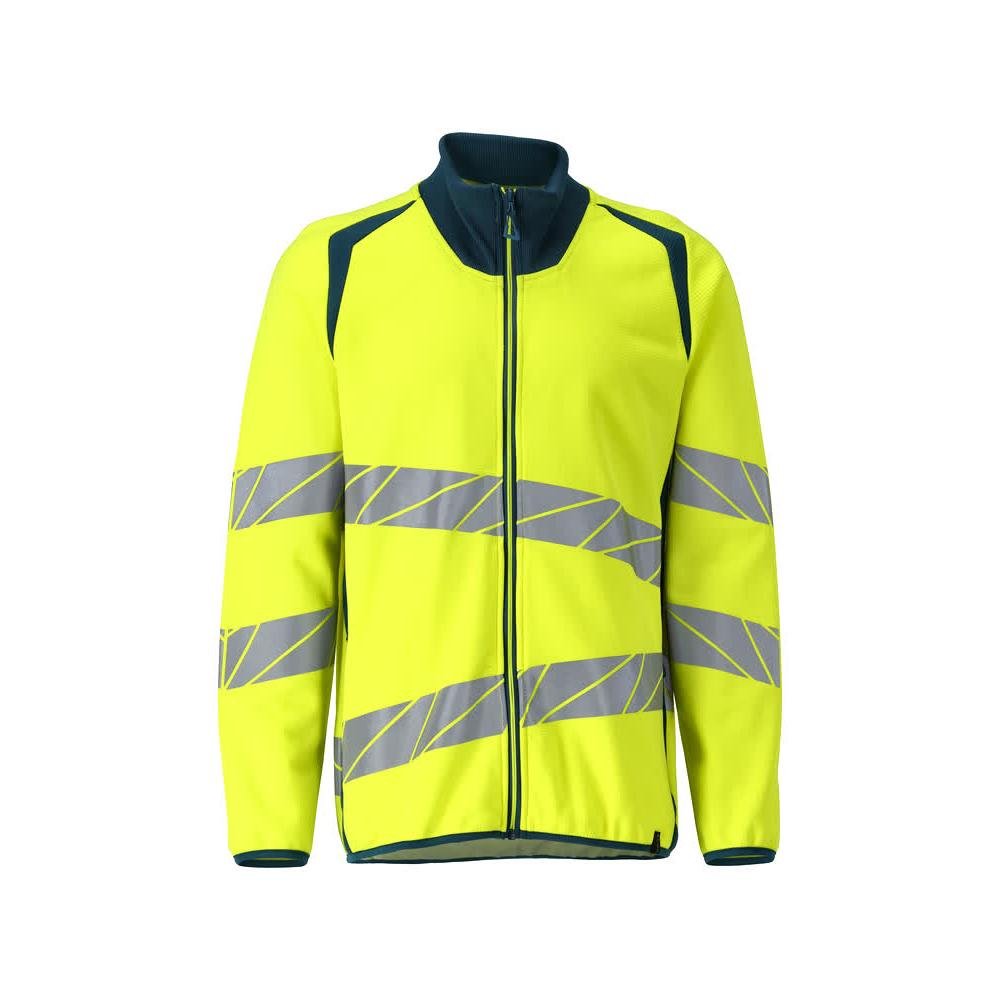 Sweatshirt med dragkedja, modern passform med dragkedja