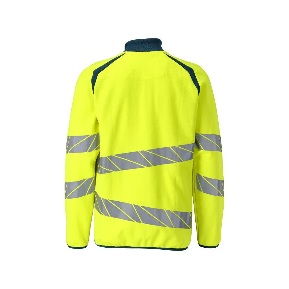 Sweatshirt med dragkedja, modern passform med dragkedja
