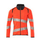 Sweatshirt med dragkedja, modern passform med dragkedja