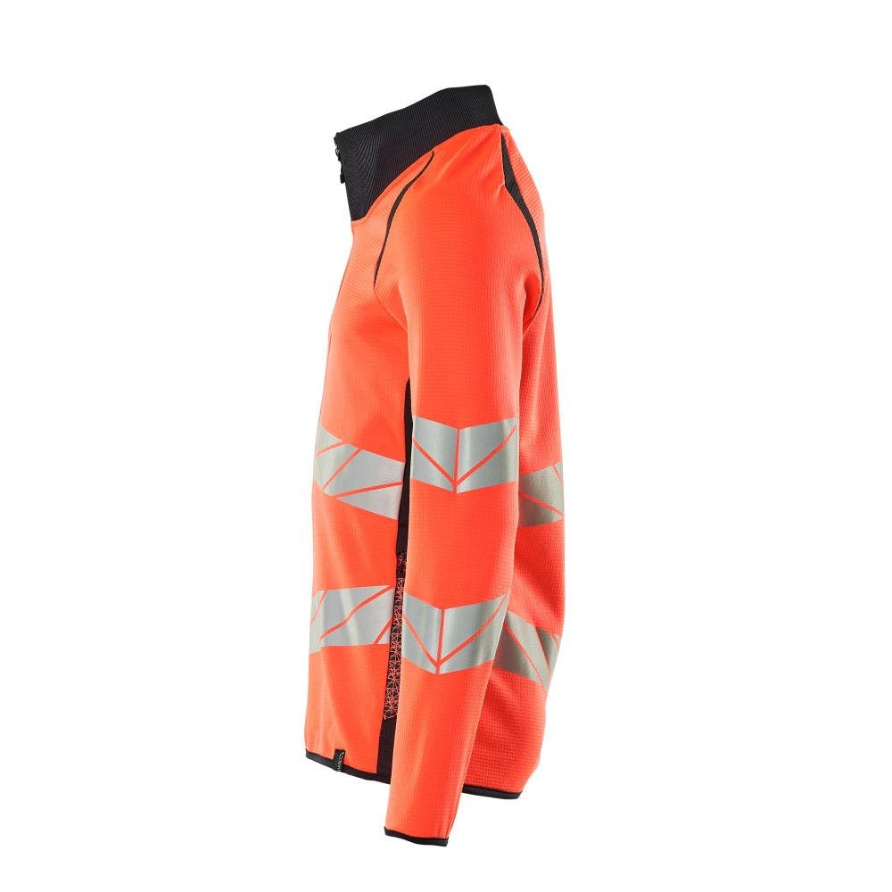 Sweatshirt med dragkedja, modern passform med dragkedja