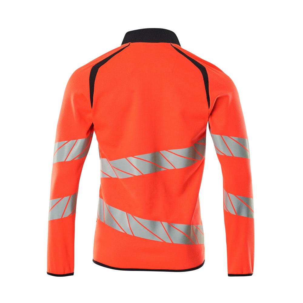Sweatshirt med dragkedja, modern passform med dragkedja