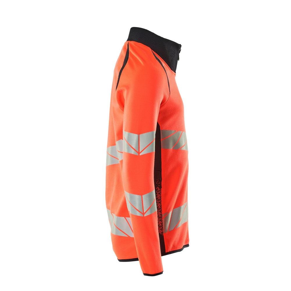 Sweatshirt med dragkedja, modern passform med dragkedja