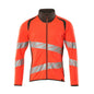 Sweatshirt med dragkedja, modern passform med dragkedja