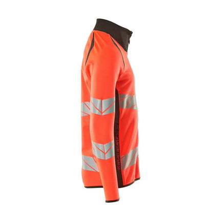 Sweatshirt med dragkedja, modern passform med dragkedja