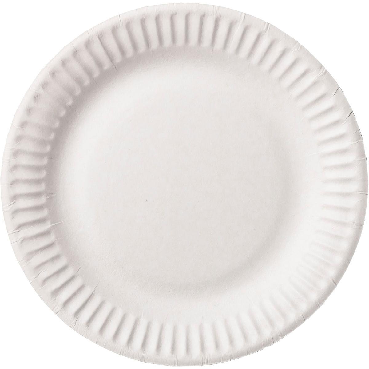 Den Duni GmbH-snacktallriken ø 15 cm, av vit kartong, förpackning med 100 stycken, är en miljövänlig partytallrik med lätt upphöjd kant - idealisk för att servera fingermat.