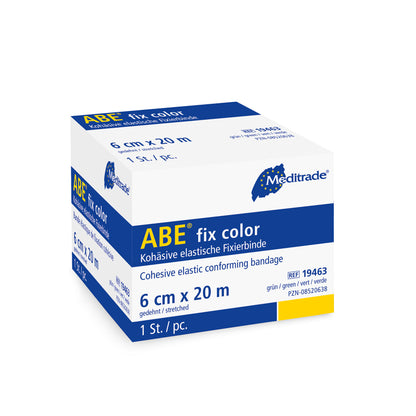 ABE® fix color högelastiskt fixeringsbandage, 6 cm x 20 m