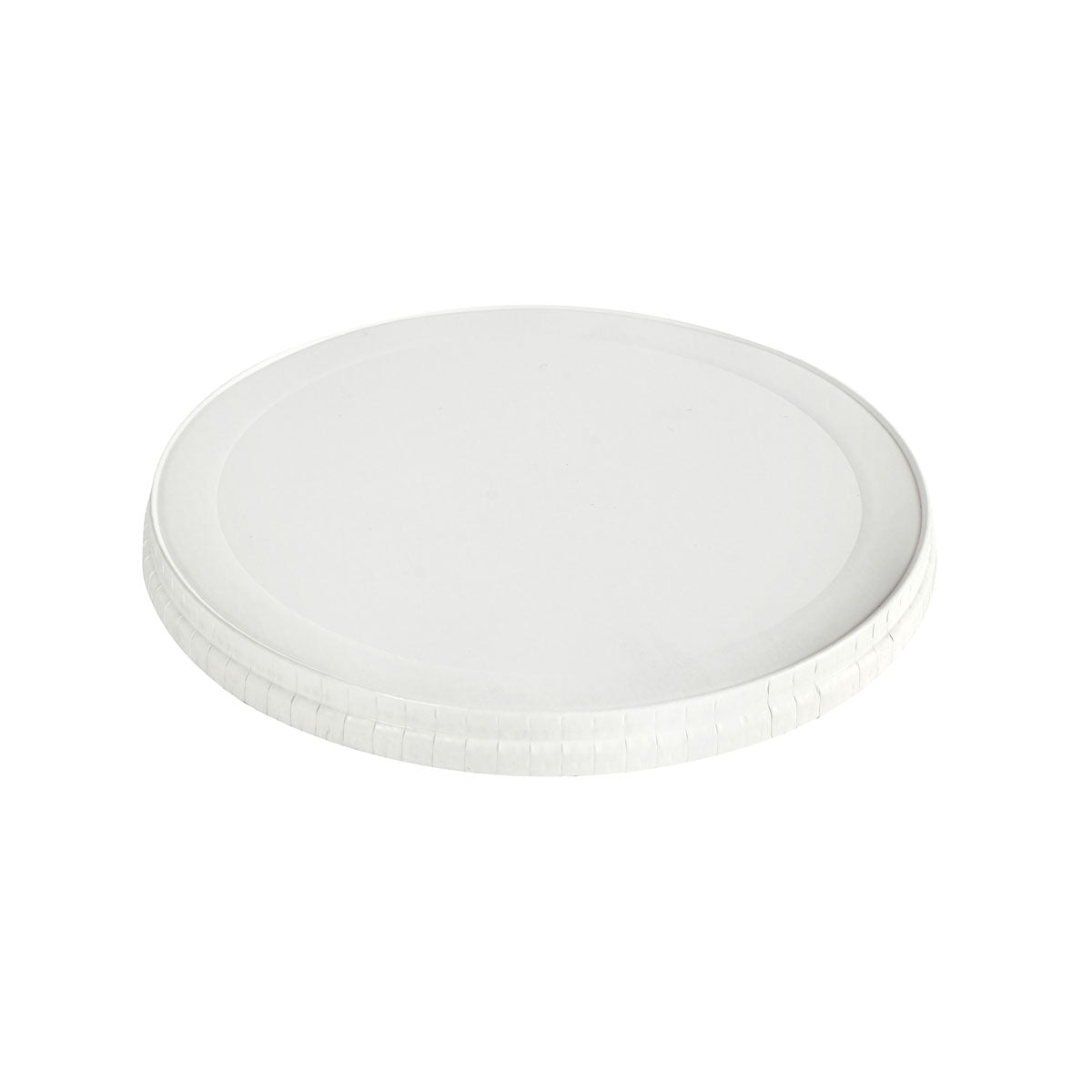 Coppa-locket kartong 500 ml Vit från Duni GmbH (140x140x11 mm, förpackning à 50 stycken) är det miljövänliga komplementet till en passande behållare för hållbara serveringslösningar.