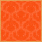 Dunicel-mittduken 84x84 cm från Duni GmbH i Royal Sun Orange kännetecknas av ett dekorerat, upprepat damastmönster med åldrad textur och guldkant. Perfekt för elegant dukade bord. Förpackningen innehåller 20 stycken.