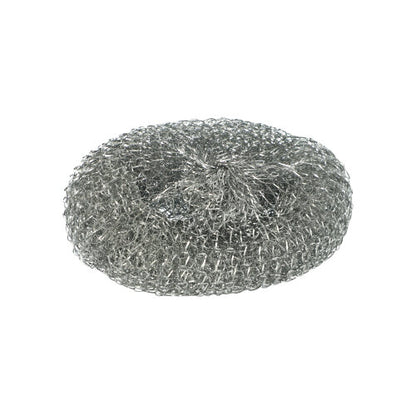 Starpak 10 grytvätt är en rund, silverfärgad, repig trådborste som är idealisk för rengöring av envisa fläckar på kokkärl och ytor.