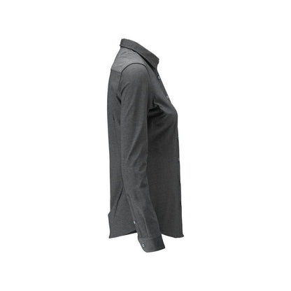 Skjorta, modern dampassform, damblus i stretch