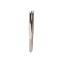 Nickelförzinkad pincett, 8 cm