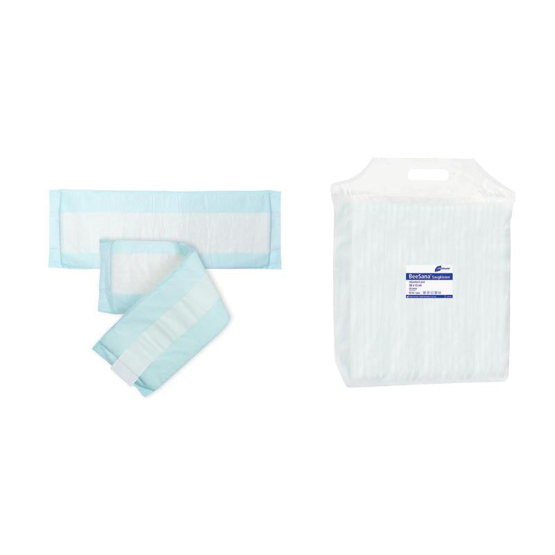 BeeSana® absorberande kudde, 12 x 38 cm | Kartong (8 förpackningar)