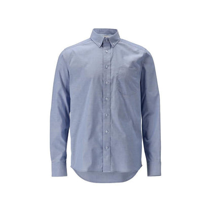 Skjorta, slim fit, stretch, ljusblå