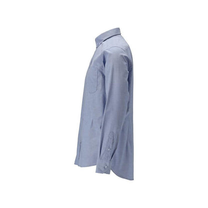 Skjorta, slim fit, stretch, ljusblå