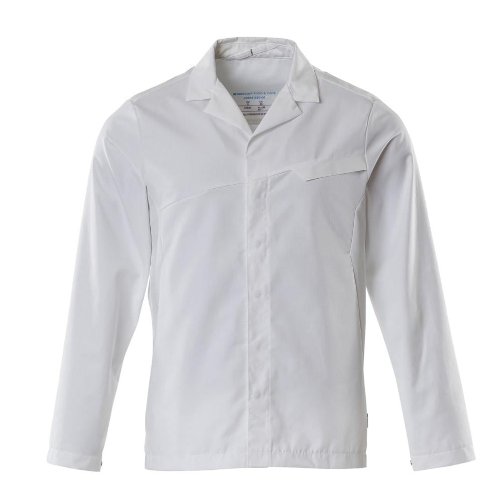 Jacka, extra lätt arbetsjacka, vit