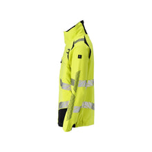 Jacka, ULTIMATE STRETCH arbetsjacka Multisafe, hi-vis gul/svart-blå