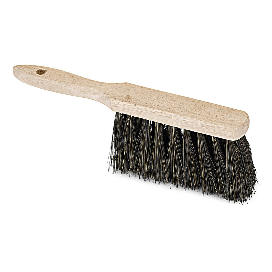 Nölle Profi-Bürste Industriell handborste Arenga (28 cm) från Nölle Profi Brush Borst- & Penselteknik e.K. har ett ljust träskaft med upphängningshål och styva mörka borst, idealisk för att sopa bort små smutspartiklar. 1 styck ingår.