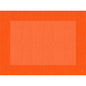 En rektangulär bild med rutmönster återspeglar Bio-Dunicel-setet 30x40 Linnea, orange från Duni GmbH - högkvalitativa, biologiskt nedbrytbara bordstabletter med ljus centrum och mörk kant, perfekt för stilfull bordsdekoration.
