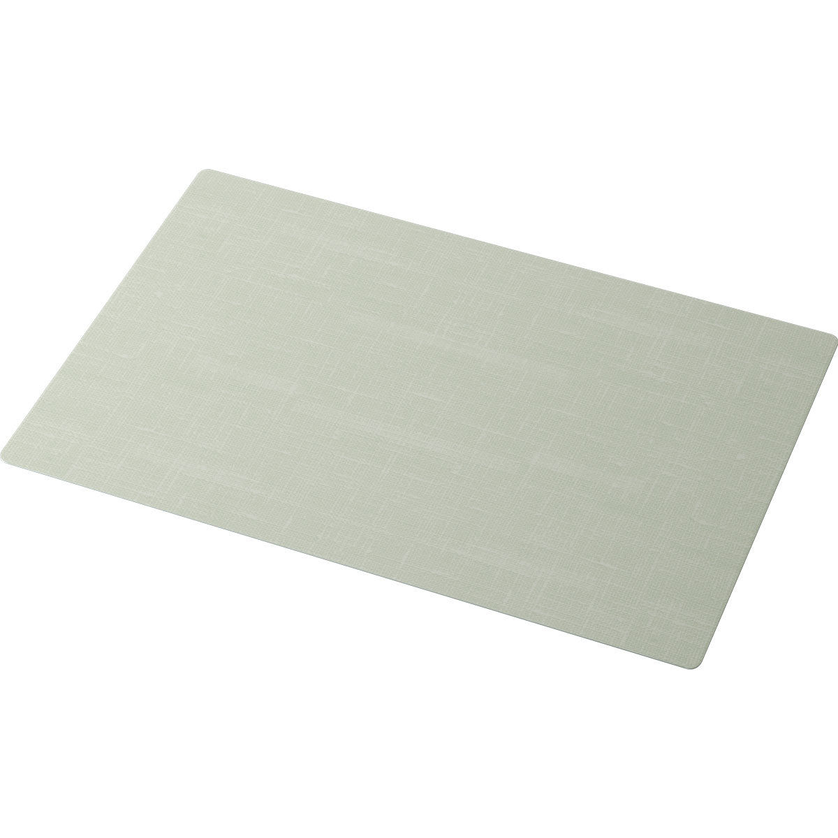 Duni GmbH silikonbordstabletter 30 x 45 cm är en rektangulär, ljusgrå bordstablett med diskret strukturmönster som erbjuder ett stilfullt bordsskydd. Den är avbildad mot en enfärgad vit bakgrund.