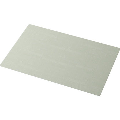 Duni GmbH silikonbordstabletter 30 x 45 cm är en rektangulär, ljusgrå bordstablett med diskret strukturmönster som erbjuder ett stilfullt bordsskydd. Den är avbildad mot en enfärgad vit bakgrund.