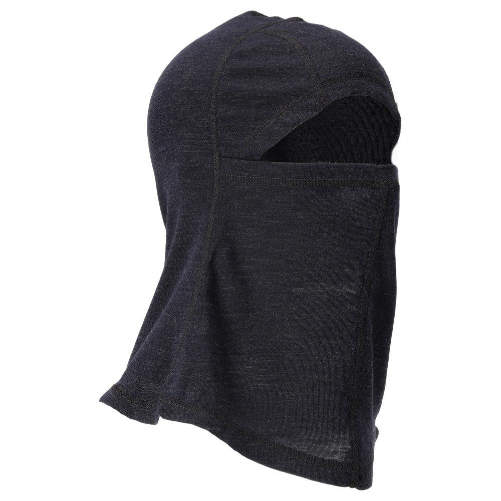 Balaclava, ull Balaclava Multisafe, svart-blå